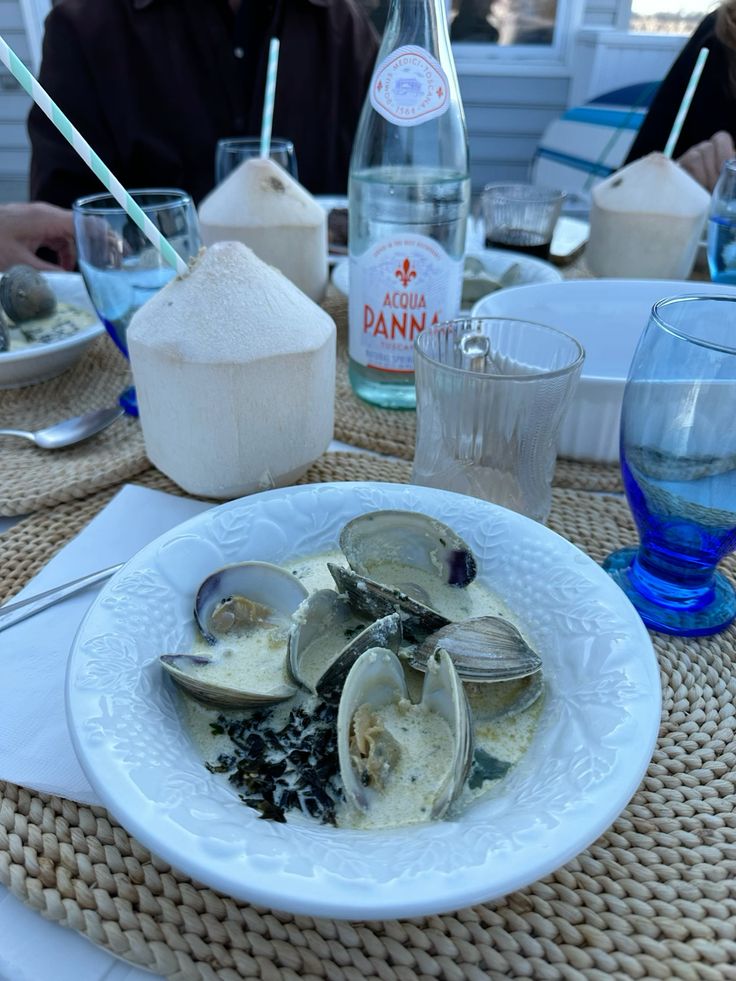 Creamy Ginger Clam Soup Recipe: Inspiration for a Cold Beach Day Appetizer